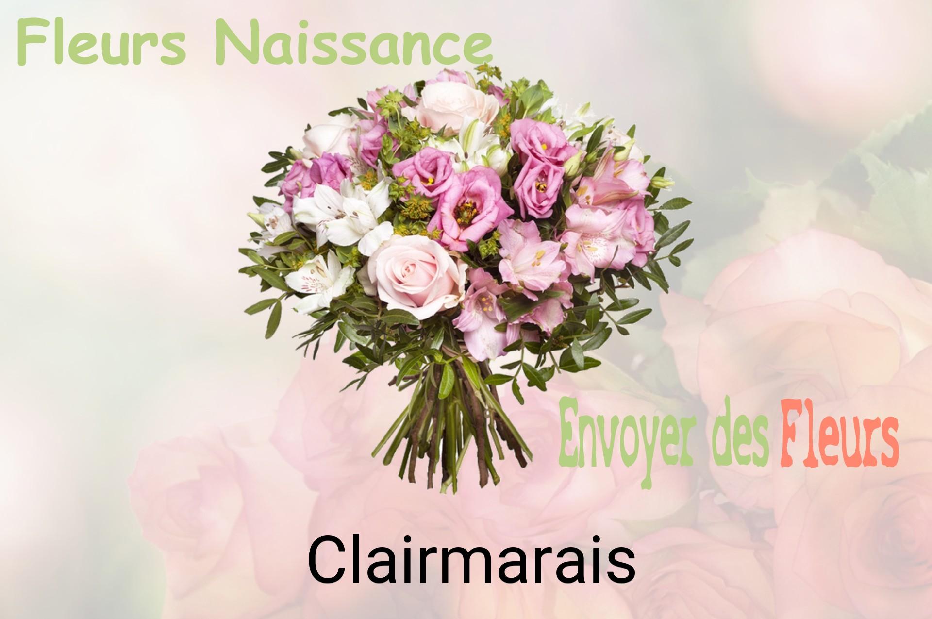 Bouquet de fleurs de naissance livré à Clairmarais